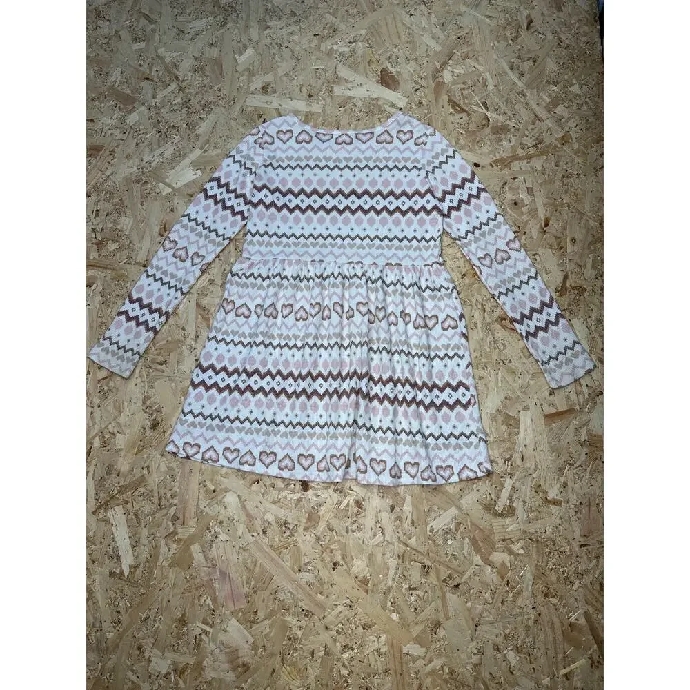 The Children’s Place Girls Kids Youth Long Sleeve Multicolor Dress Sz 14 - Picture 5 of 5